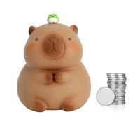 JYYWTSI Capybara Hucha Kawaii Deko, vinilo para abrir, hucha para fans de Capybara, amante de los animales, hogar, cómoda, cumpleaños, idea de regalo