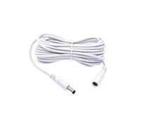 JZK Blanco 5m Cable extensión Barra Philips Hue Play, Cable Adaptador Corriente CC Barra para Philips Hue Play 7820330U7 7820331U7 7820430U7 7820230U7 8718696170724 915005879201 Luz LED Inteligente