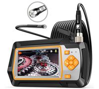 K&F Endoscope Dual Lens Inspection Camera 1080P HD Borescope, 5m