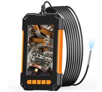 K&F Industrial Endoscope Camera 4.3" HD Screen 1080P with LED Lights 8mm/2m