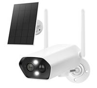 K&F WIFI solar security camera outdoor camera 2K Ultra HD picture Audible alarm IP66