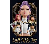 K-Pop Demon Hunters Póster de Huntrix Golden Maxi de 91,5 cm x 61 cm, con licencia oficial, decoración de pared grande, regalo para aficionados, producto oficial