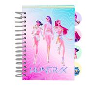 K-POP Demon Hunters - STATIONERY - Bloc de Notas A6, Libreta, Cuadernos, Ideal para Niños en Edad Escolar, Cómodo y Versátil, Resistencia, 10.5x14.8 cm