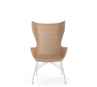 K/Wood Sillón Cromo/ Chapa Clara