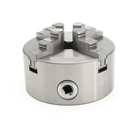 K12-125 Mandril de torno de 4 mordazas tipo barril de 125 mm autocentrante
