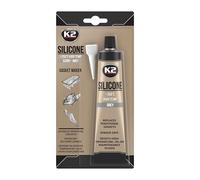 K2 Bond Silicona de alta temperatura, hasta 350 grados, gris, 85 g