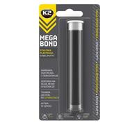 K2 Plastilina Epóxica Mega Bond 20g, ideal para reparaciones y relleno, alta resistencia y durabilidad, fácil aplicación, perfecta para trabajos en metales, plásticos y más.