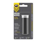 K2 Plastilina Epóxica Mega Bond 40g, ideal para reparaciones y relleno, alta resistencia y durabilidad, fácil aplicación en metales, plásticos y otros materiales.
