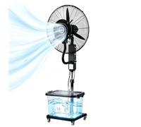 KaBuea Ventilador nebulizador de 42L, oscilante de 90°, altura ajustable