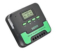 KACCDE Regulador inteligente de panel solar 10 A 20 A, doble salida USB, carcasa ABS, control de carga solar para batería de respaldo