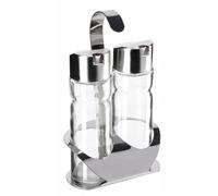 KADAX Botellas de Especias de Cocina con Soporte, Juego de Botellas de Aceite...