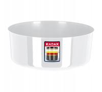 KADAX Cuenco de plástico para flores, cuenco redondo, cuenco para plantas,...