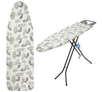KADAX Funda para tabla de planchar con cordón, funda para tabla de planchar para un planchado más rápido, cubierta universal para tabla de planchar en 2 tamaños, almohadilla de planchado de algodón
