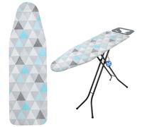 KADAX Funda para tabla de planchar con cordón, práctica funda para tabla de planchar, funda de tabla de planchar para plancha de vapor, funda de repuesto ajustable (triángulos S)