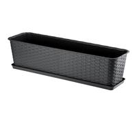 KADAX Macetero de balcón con base, macetero, macetero de balcón, 60 cm,...