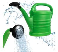 KADAX - Regadera de plástico de jardín para interior y exterior, para flores, plantas de interior, equipo de riego, jardín, hogar, con mango cómodo, ligera