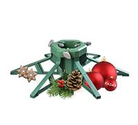 KADAX Soporte para árbol de Navidad con depósito de agua, moderno soporte de plástico resistente para árboles, varios tamaños, estable, verde (altura del árbol hasta 3,5 m)