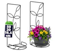 KADAX - Soporte para macetas de acero, para interiores, plantas, plantas, plantas y plantas