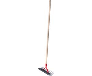 KADAX "Strand" - aireador manual para césped, escarificador metálico para jardín, de doble cara, con mango, 36 cm