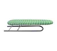 KADAX Tabla de planchar mangas 50 x 11 cm, tabla de planchar plegable con funda extraíble para planchar camisas con precisión, tabla de planchar pequeña para mangas, tabla de planchar de mesa (verde)