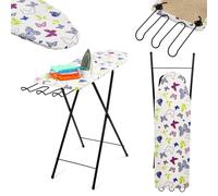 KADAX tabla de planchar, pequeña mesa de planchar plegable, 100,5 x 30 cm