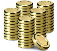 KADAX Tapas de rosca fi43 mm, de metal, para tarros de conserva, 50...