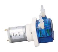 Kadimendium Bomba Microperistáltica, Bomba Dosificadora Autocebante Eficiente para Procesamiento de Alimentos, Máquinas Automáticas de Lavado de Coches, Potencia de 6W (24V)
