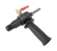 Kadimendium Convertidor de Martillo Eléctrico a Taladro, Herramienta Multifuncional de Rápido, Convierte Martillo en Taladro de Agua, para Entusiastas del Bricolaje, Acero Al Carbono, 1 Juego
