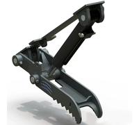 Kadimendium Miniexcavadora Hidráulica con Clip para el Pulgar, Herramienta Resistente para un Manejo Eficiente de Materiales, Compatible con Acero Al Manganeso con Extensión de Pasador de 85 Mm