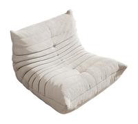 Kadxyan Togo Sillón Bajo, Sofás Deshuesados, Sofá De Salón En El Suelo, Pufs De Esquina, Asiento De Salón De Diseño Ergonómico para Dormitorio Y Sala De Estar