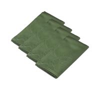 Kähler 4 Servilletas de tela Hammershøi Poppy 45x45 cm verde