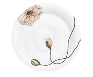 Kähler Plato Hammershøi Poppy 27 cm blanco