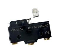 Kaeltsyn Microinterruptor de acción rápida con palanca de rodillo horizontal pequeña de 3 terminales de tornillo para interruptores de viaje de uso frecuente