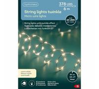 Kaemingk cadena luminosa extra densa 378 microled blanco cálido con j