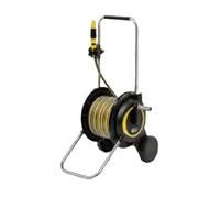 Kärcher Carro de manguera HT 3.20 – compacto, base extra ancha, manguera 20 m, color negro
