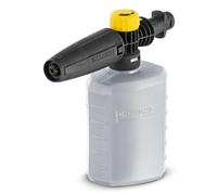 Karcher Boquilla de espuma FJ 6 – 0,6 l transparente, detergente ajustable, compatible con K2–K7