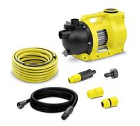 Kärcher BP 4.500 Garden Set Plus Bomba de Jardín, Caudal máx.: 4.500 l/h, Altura de Impulsión: máx. 36 m, Altura de Aspiración: máx. 8 m, Potencia del Motor: máx. 550 Watt, Presión: máx. 3,6 bar