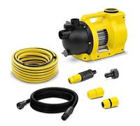 Kärcher BP 5.000 Garden Set Plus Bomba de Jardín, Caudal máx.: 5.000 l/h, Altura de Impulsión: máx. 40 m, Altura de Aspiración: máx. 8 m, Potencia de Motor: 650 Watt, Presión: máx. 4 bar