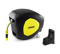 Kärcher CR 5.335, Enrollador Automático, Puede Girarse de 0° a 180°, Tope de Giro Regulable, Soporte de Pared, Amarillo, Negro