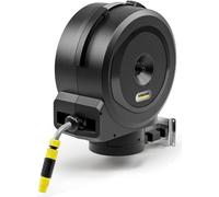 Kärcher HBX 5.35: Carrete automático para manguera de pared, con manguera de 35 metros, giratorio de 180° y protección anti-UV