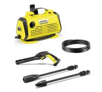Karcher Hidrolimpiadora de agua fría portátil K3 Horizontal Plus – 120 bar, 380 L/h