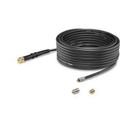 Karcher Kit de limpieza de tuberías PC 15 – 15 m, boquilla giratoria latón y acero inoxidable, 360°