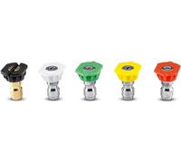 Kärcher - Kit universal de 5 boquillas de pulverización para hidrolimpiadoras de hasta 4000 PSI, ajuste de conexión rápida