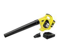 Karcher Sopladora de hojas a batería LBL 4 Set 36 V/2,5 Ah, 250 km/h, 2 velocidades, cargador rápido
