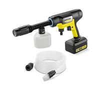 Kärcher Limpiadora a Batería OC 7-18 Handheld Battery Set, presión 24 Bares, caudal 250 l/h, Boquilla 5 en 1, Manguera de aspiración, Boquilla de Espuma, Incluye batería Kärcher de 18 V y Cargador