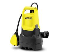 Kärcher SP 1 Dirt, Bomba Sumergible para Evacuación de Agua Sucia, caudal máx: 5500 (l/h), profundidad inmersión: 7m, potencia: 250W, máx. temperatura transporte: 35ºC