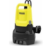 Kärcher SP 22.000, bomba de sumergir para aguas sucias. Caudal: 22.000 litros por hora. Profundidad de inmersión máxima: 7 metros. Adecuada para aguas sucias con partículas de hasta 30 mm. Altura de s