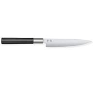 KAI Cuchillo de uso general Wasabi Black 15 cm