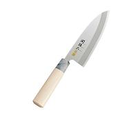 KAI Corporation AK5063 Deba Cuchillo Seki Magoroku Ginju, acero inoxidable, 165 mm, fabricado en Japón