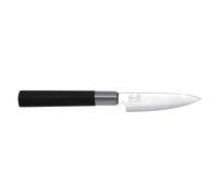 KAI Cuchillo multiusos Wasabi Black – Hoja 10 cm, acero inoxidable 6A/1K6, mango polipropileno negro
